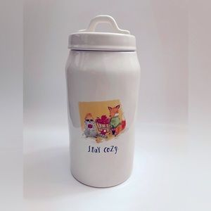 Rae Dunn Stay Cozy Fall Canister